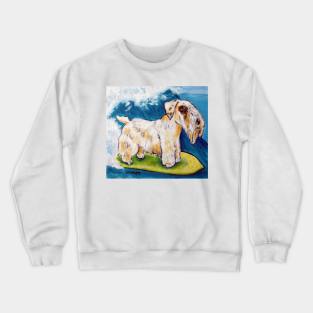 Sealyham Surfing Crewneck Sweatshirt
